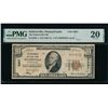 1929 $10 Sellersville PA National PMG 20