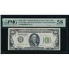 1934 $100 New York FRN PMG 58