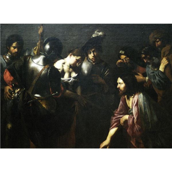 Valentin de Boulogne - Christ and the adulteress