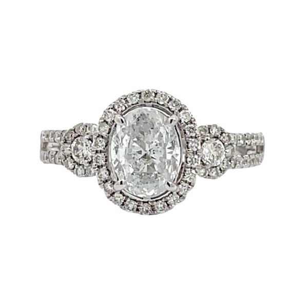 1.43 ctw Diamond Ring - 14K White Gold