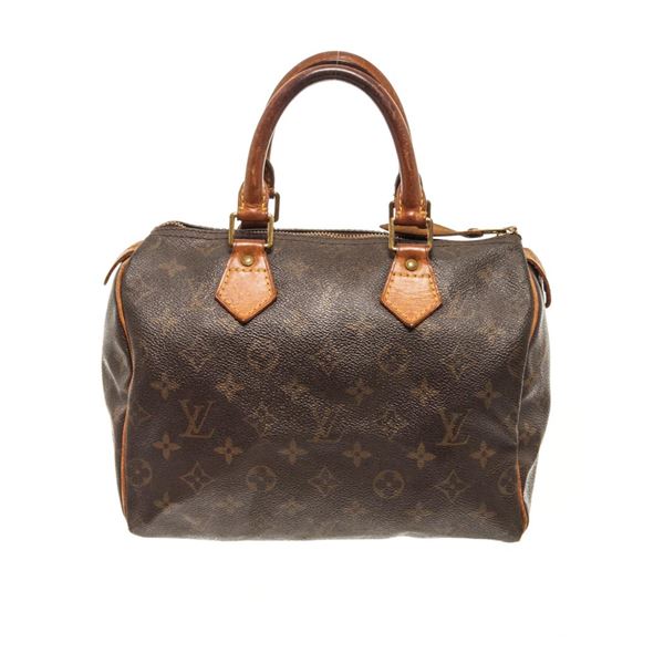 Louis Vuitton Brown Monogram Speedy 25 Handbag