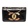 Image 1 : Chanel Black Caviar Leather CC Full Flap Shoulder Bag