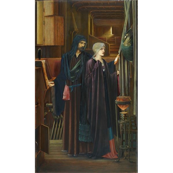 Edward Burne-Jones - The Wizard