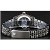 Image 7 : Rolex Ladies Stainless Steel Silver Index Smooth Bezel Quickset Date Wristwatch