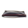 Image 4 : Valentino Navy Blue Leather Double Zip Clutch