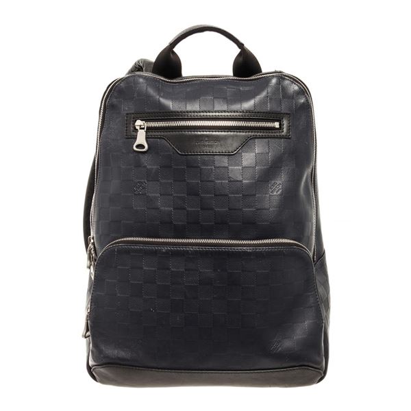 Louis Vuitton Black Damier Infini Leather Avenue Backpack