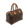 Image 2 : Louis Vuitton Brown Monogram Speedy 25 Satchel Bag