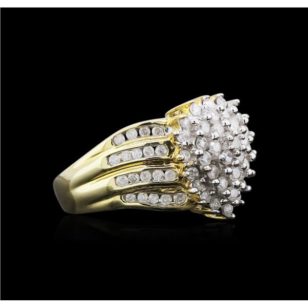 1.00 ctw Diamond Ring - 14KT Yellow Gold