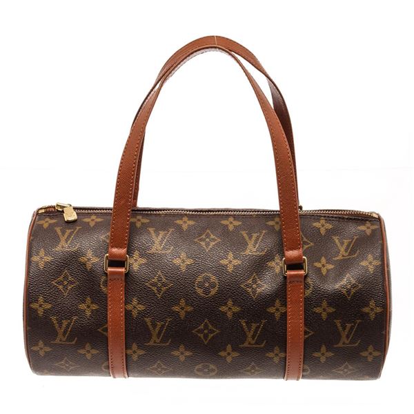 Louis Vuitton Brown Monogram Papillon 30 Shoulder Bag