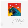 Image 2 : Great Wave with Doves by Peter Max