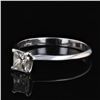 Image 2 : 0.51 ctw SI1 CLARITY CENTER Diamond 14KT White Gold Ring