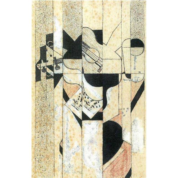 Juan Gris - Guitar And Glass