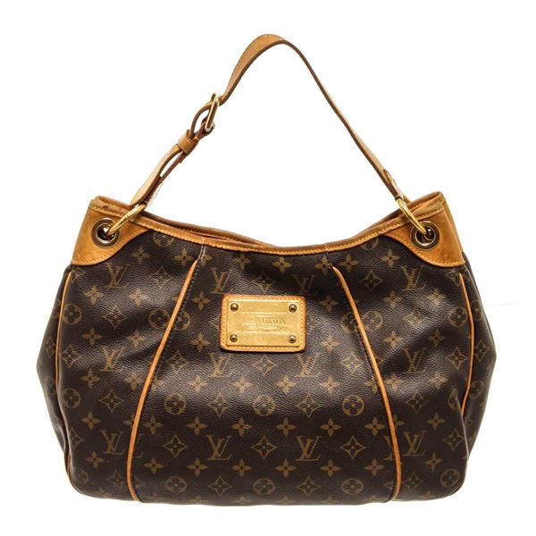 Louis Vuitton Brown Monogram Canvas Galliera PM Hobo Bag