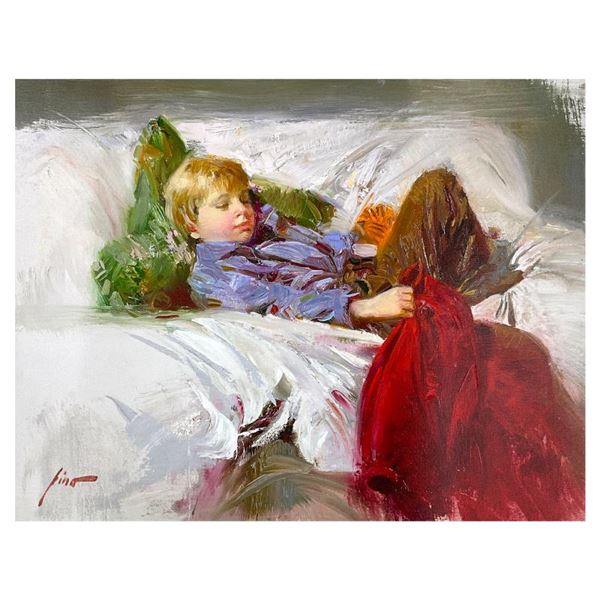 Slumbering Boy by Pino (1939-2010)