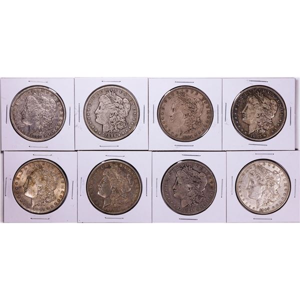 1884-1891 Morgan Silver Dollar Coin Collector's Set