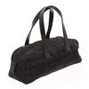 Image 3 : Chanel Black Nylon Mini Jacquard Travel Line Boston Bag