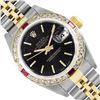 Image 1 : Rolex Quickset Ladies 2Tone 18K Gold Diamond And Ruby Datejust Watch