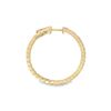 Image 4 : 2.10 ctw Diamond Hoop Earrings - 14KT Yellow Gold