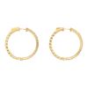 Image 3 : 1.60 ctw Diamond Hoop Earrings - 14KT Yellow Gold