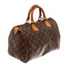 Image 2 : Louis Vuitton Brown Monogram Canvas Speedy 30cm Satchel Bag