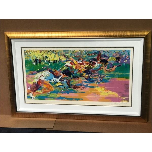 Olympic Track Runners by LeRoy Neiman