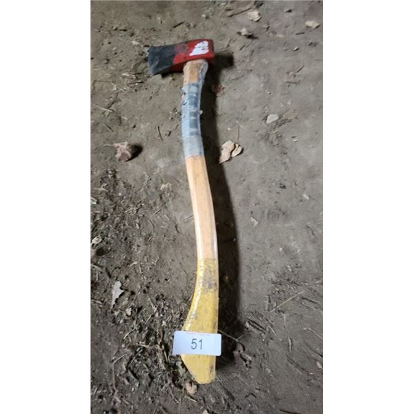 Wooden Handle Axe
