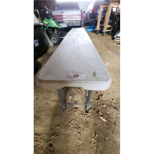 Folding Side Table / Bench