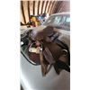 Image 1 : Leather English Riding Saddle Good Condition
