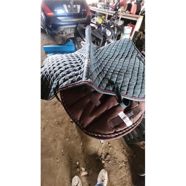 2-Saddle Pads In Good Condition
