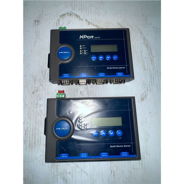 (2) Moxa #NPORT 5410 Modules