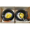 Image 2 : (2) Raychem W51-50P 50ft Cables