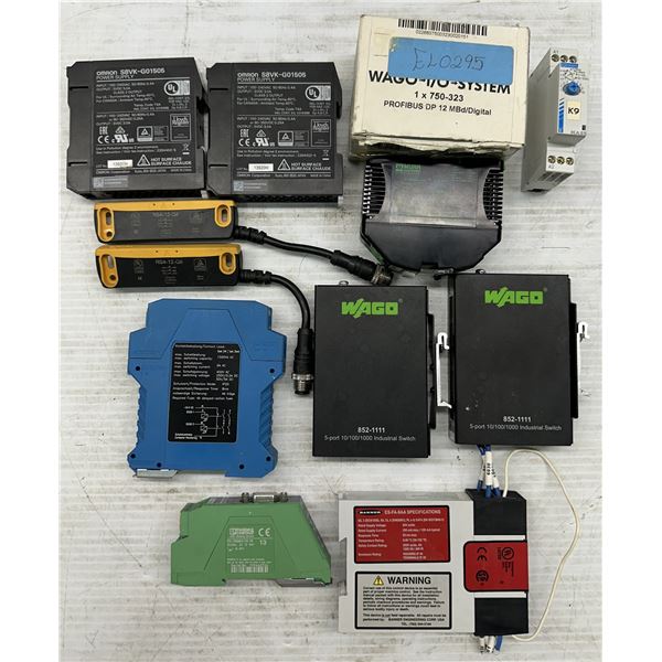 Lot of Misc. Omron, Wago, Murr, Items Plus More+++++