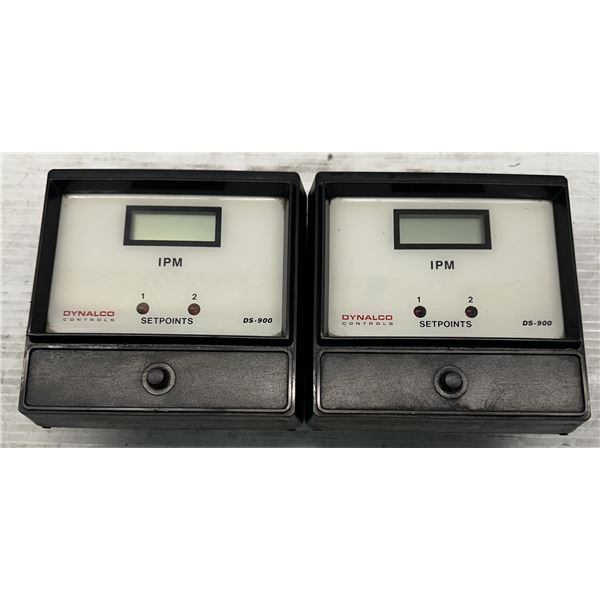 (2) Dynalco Controls #DS900-72 Didital Indicators
