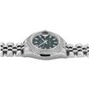 Image 4 : Rolex Quickset Ladies Stainless Steel Black Diamond Bezel Hidden Clasp Jubilee D