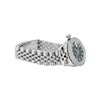 Image 5 : Rolex Quickset Ladies Stainless Steel Black Diamond Bezel Hidden Clasp Jubilee D