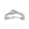 Image 8 : Rolex Quickset Ladies Stainless Steel Black Diamond Bezel Hidden Clasp Jubilee D