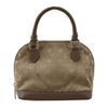 Image 1 : Louis Vuitton Light Brown Monogram Satin Alma Mini Handbag