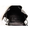 Image 5 : Gucci Black Patent Leather Bamboo Backpack