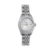 Image 2 : Rolex Ladies Stainless Steel Silver Index 26MM Quickset Datejust Wristwatch