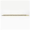 Image 9 : Vintage 14K Yellow Gold Round & Grooved Bead Pearl 6.75" Wide Strap Bracelet