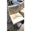 Image 2 : 2 BEIGE ACCENT CHAIRS