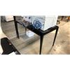 Image 2 : BLACK LACQUER JEWELRY DISPLAY TABLE 48" X 28" X 30"