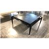 Image 2 : BLACK 40" X 40" COFFEE TABLE