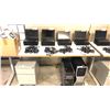 Image 2 : HAWORTH BEIGE/GREY ELECTRIC SIT/STAND PROGRAMMERS TABLE 71" X 29"