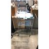 Image 2 : GLASS/CHROME TEA CART