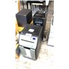 Image 1 : HI CAPACITY SHREDDER, TRIP-LITE AIRCONDITIONER (INCOMPLETE) AND MISC