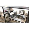 Image 1 : BUNN DUAL BURNER COFFEE BREWING STATION, 2 ROSEWILL 4 LITRE WATER BOILER AND WARMERS, HAMILTON BEACH