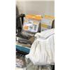 Image 2 : LACOSTE WHITE BATHROBE, NEATFREAK VACUUM STORAGE BAG/4 ORGANIZERS, 2 HEYS XSCALE, HTV MINI HEAT