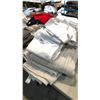 Image 2 : ASSORTED WHITE BED SHEET COVERS, SHAMS AND COMFORTER