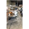 Image 2 : 4 TIER METAL RACK 64" X 18" X 72"